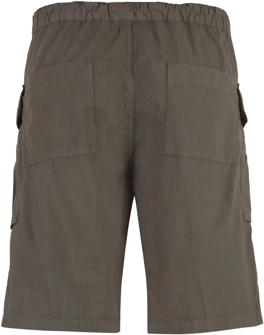 Aspesi Cotton cargo bermuda shorts Grijs