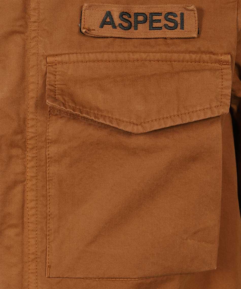 Aspesi Unlined cotton jacket Bruin
