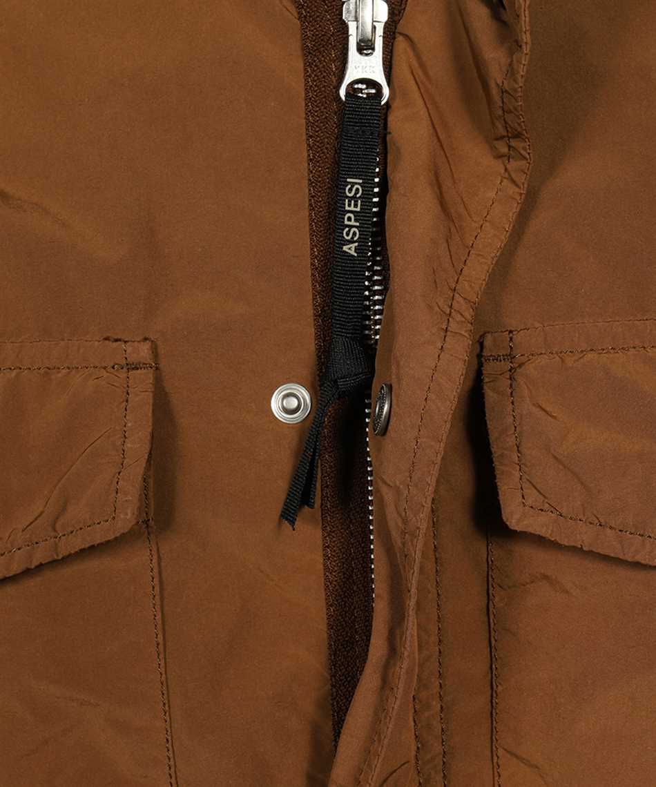 Aspesi Techno fabric jacket Bruin