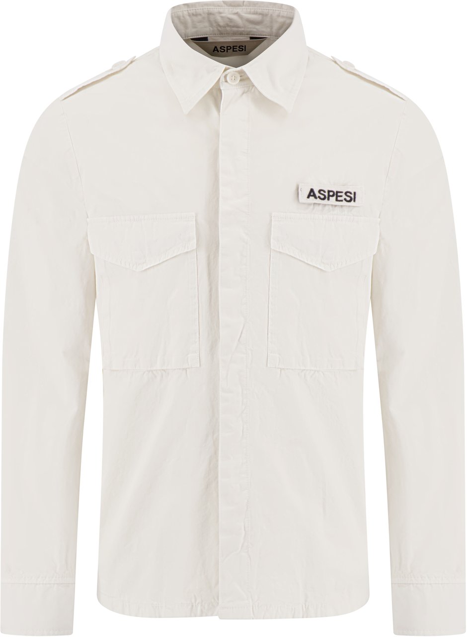 Aspesi Overshirts Wit Wit