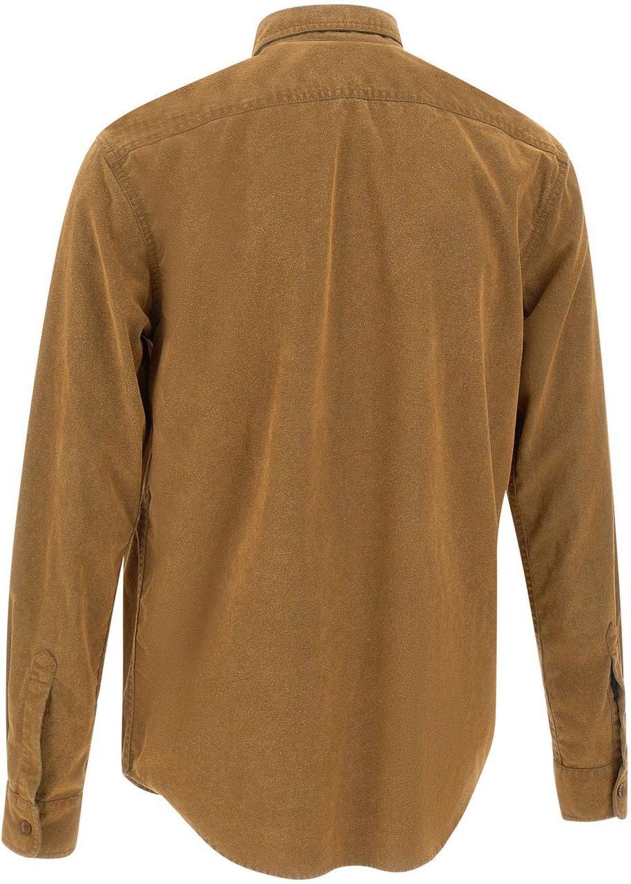 Aspesi Shirts Brown Bruin