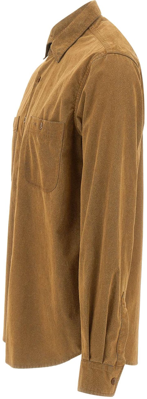 Aspesi Shirts Brown Bruin