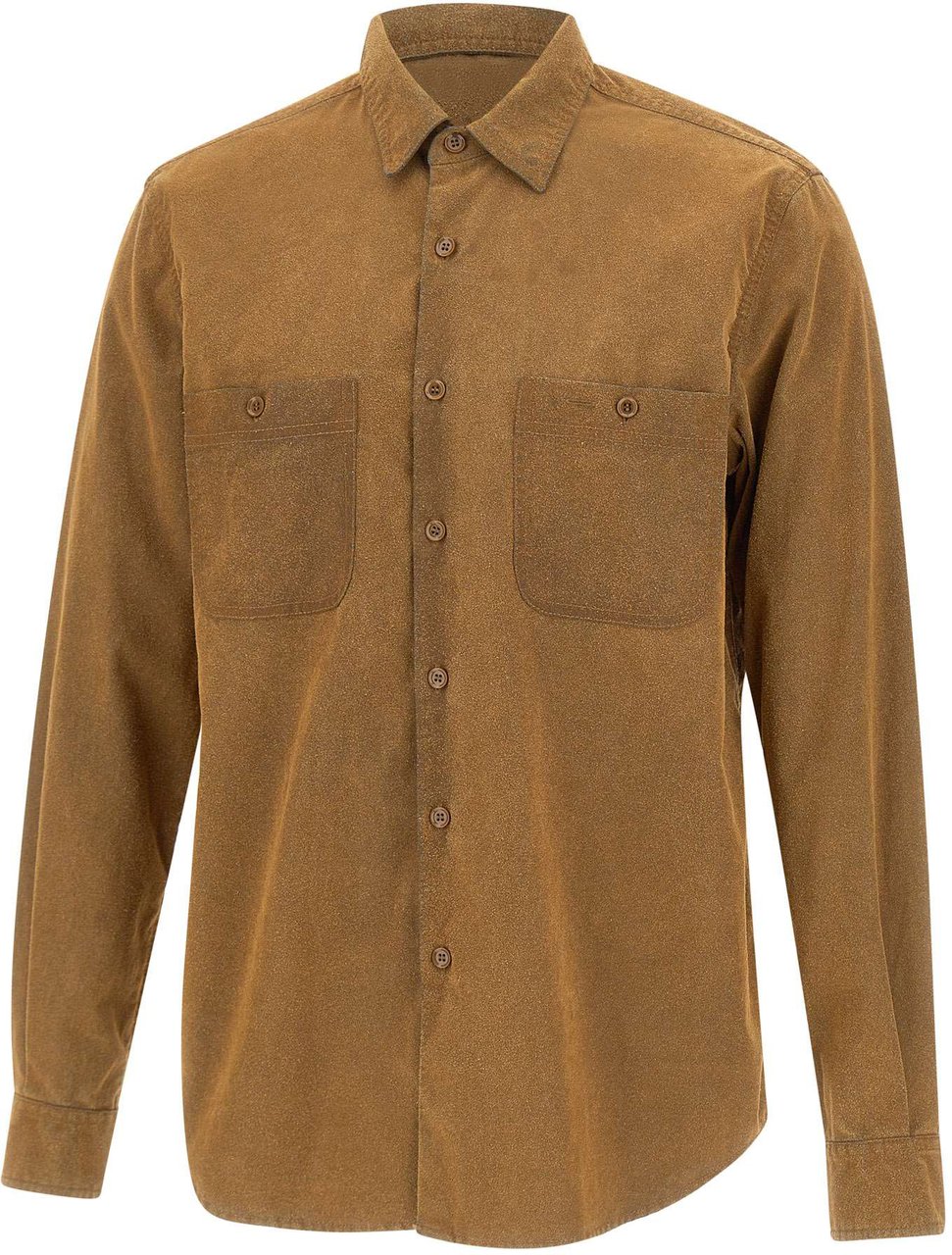 Aspesi Shirts Brown Bruin