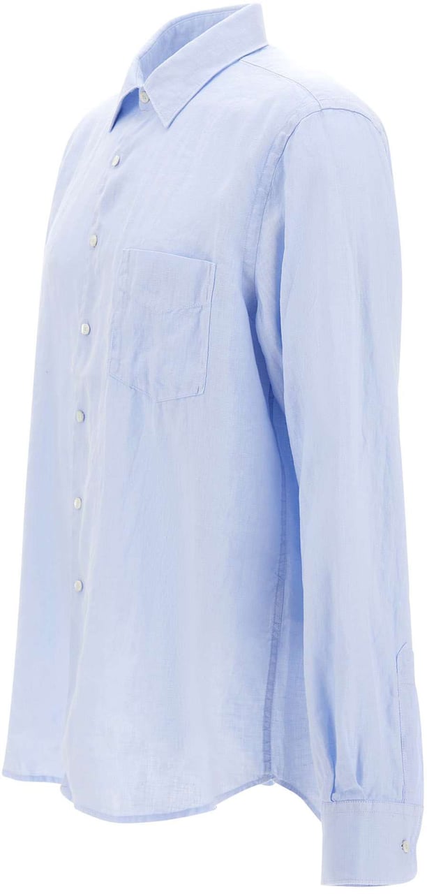 Aspesi Shirts Blue Blauw