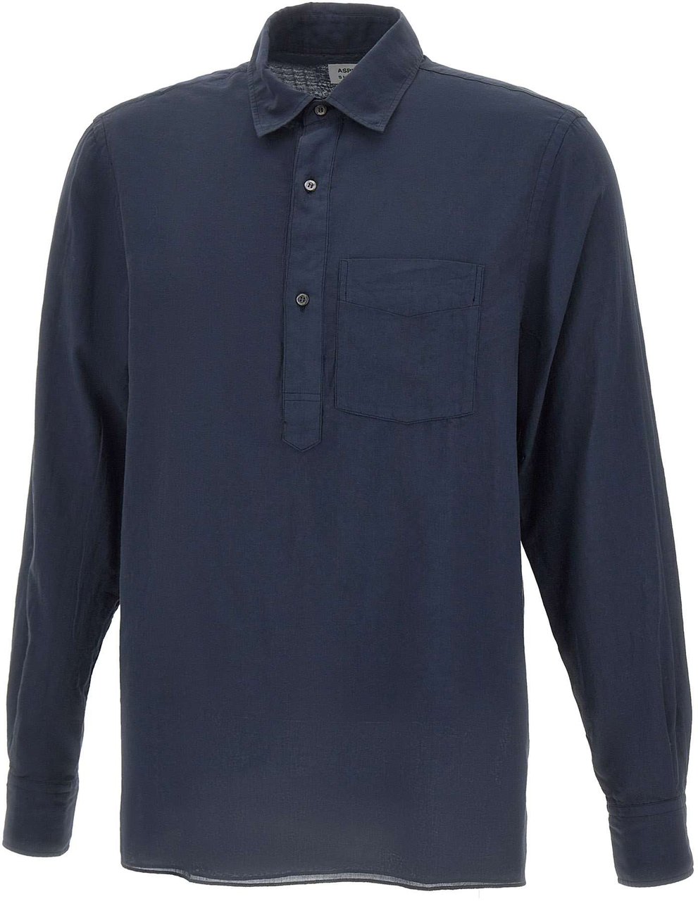 Aspesi Shirts Blue Navy