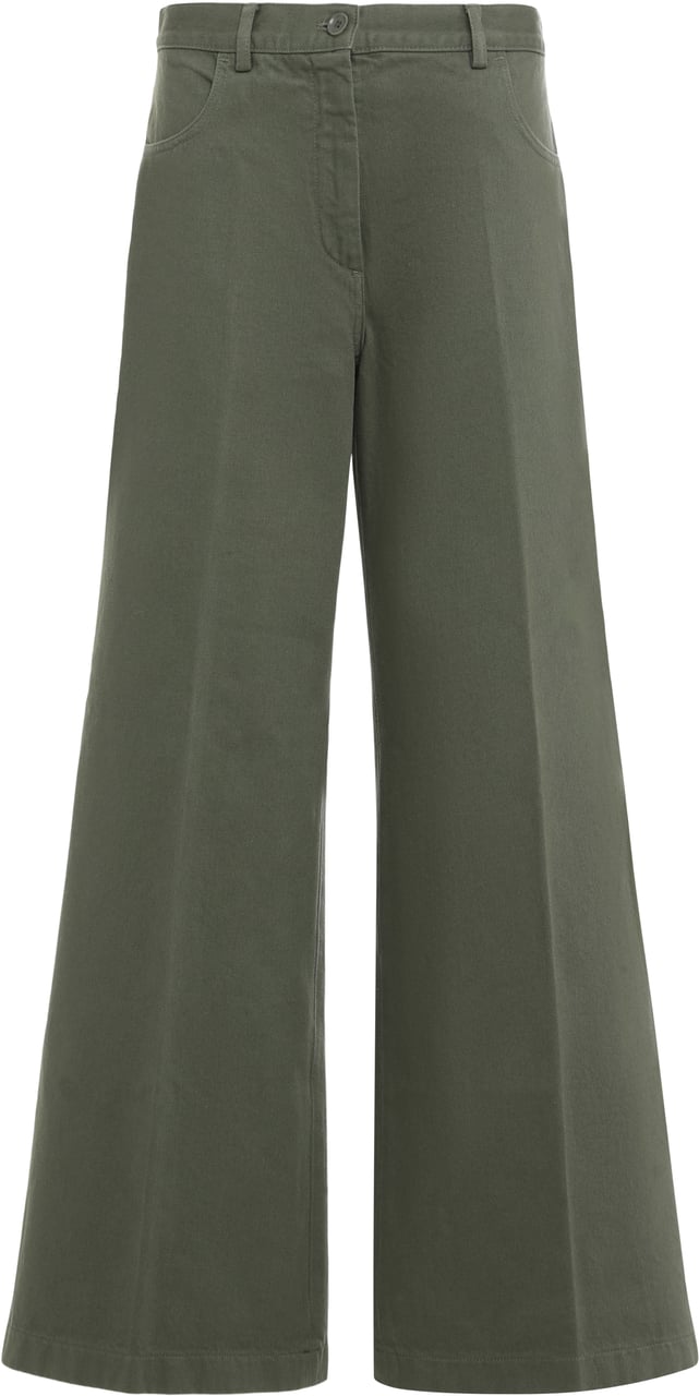 Aspesi Cotton pants Groen