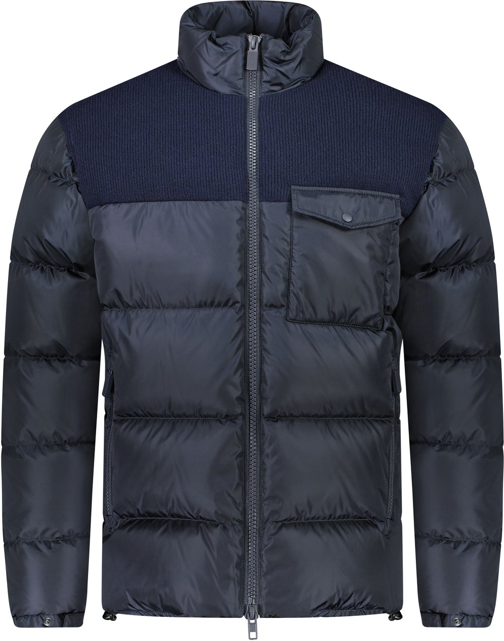 Aspesi Jas Blauw Blauw