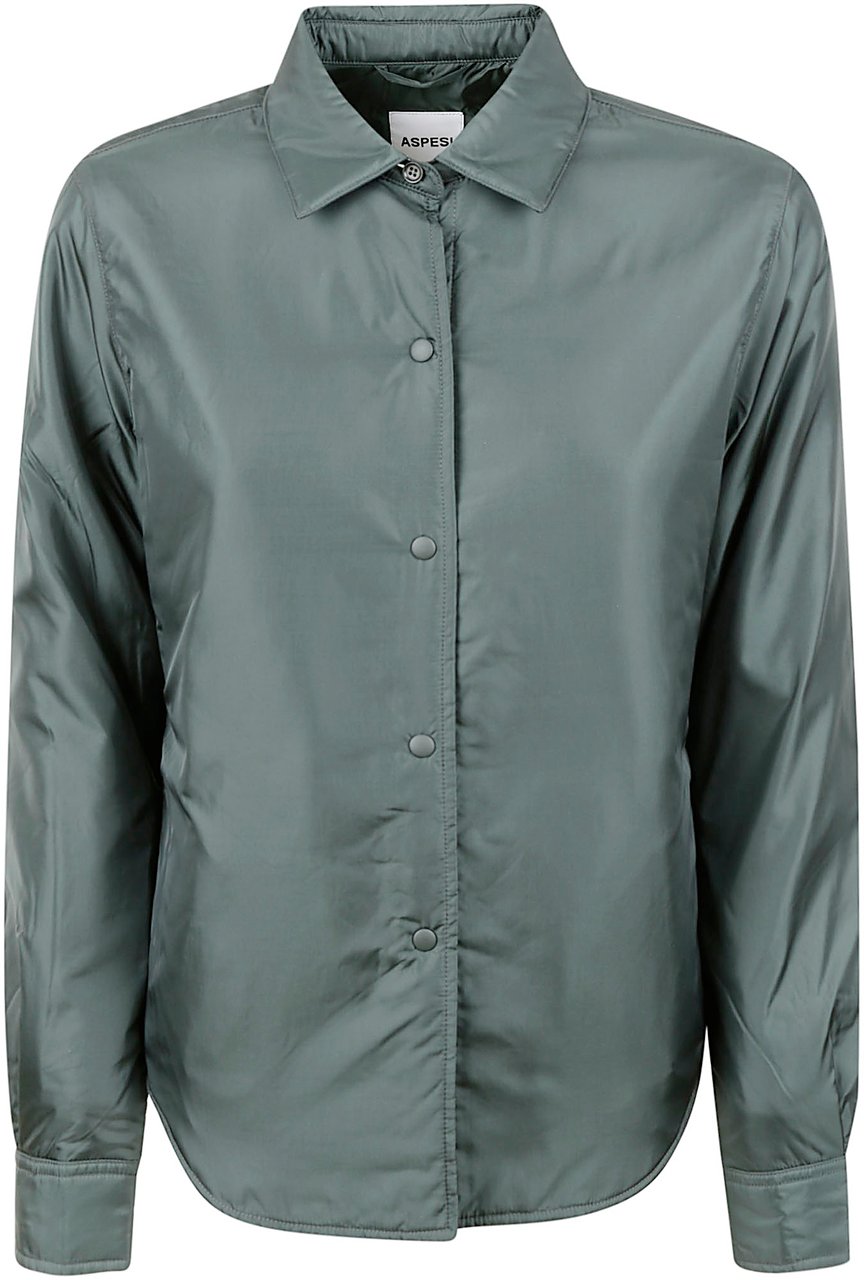 Aspesi Shirts Green Groen