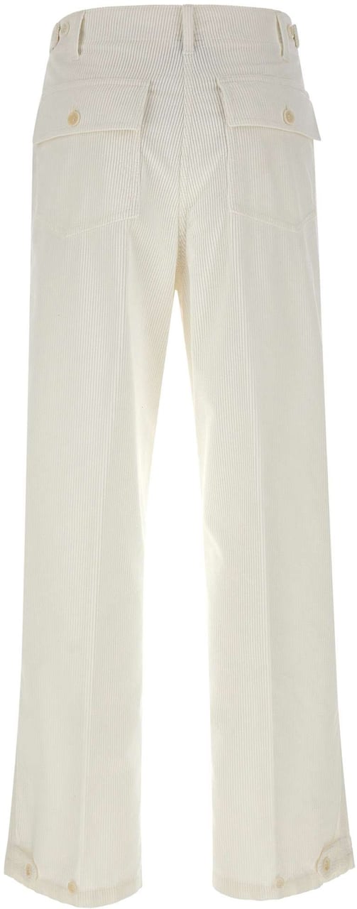 Aspesi Trousers White Wit