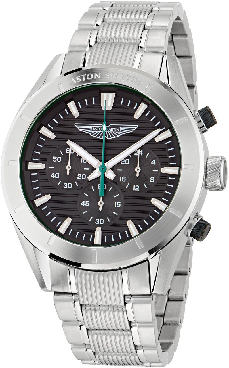 Aston Martin MTIB1F501 Icon Set chronograaf horloge 45 mm Zwart