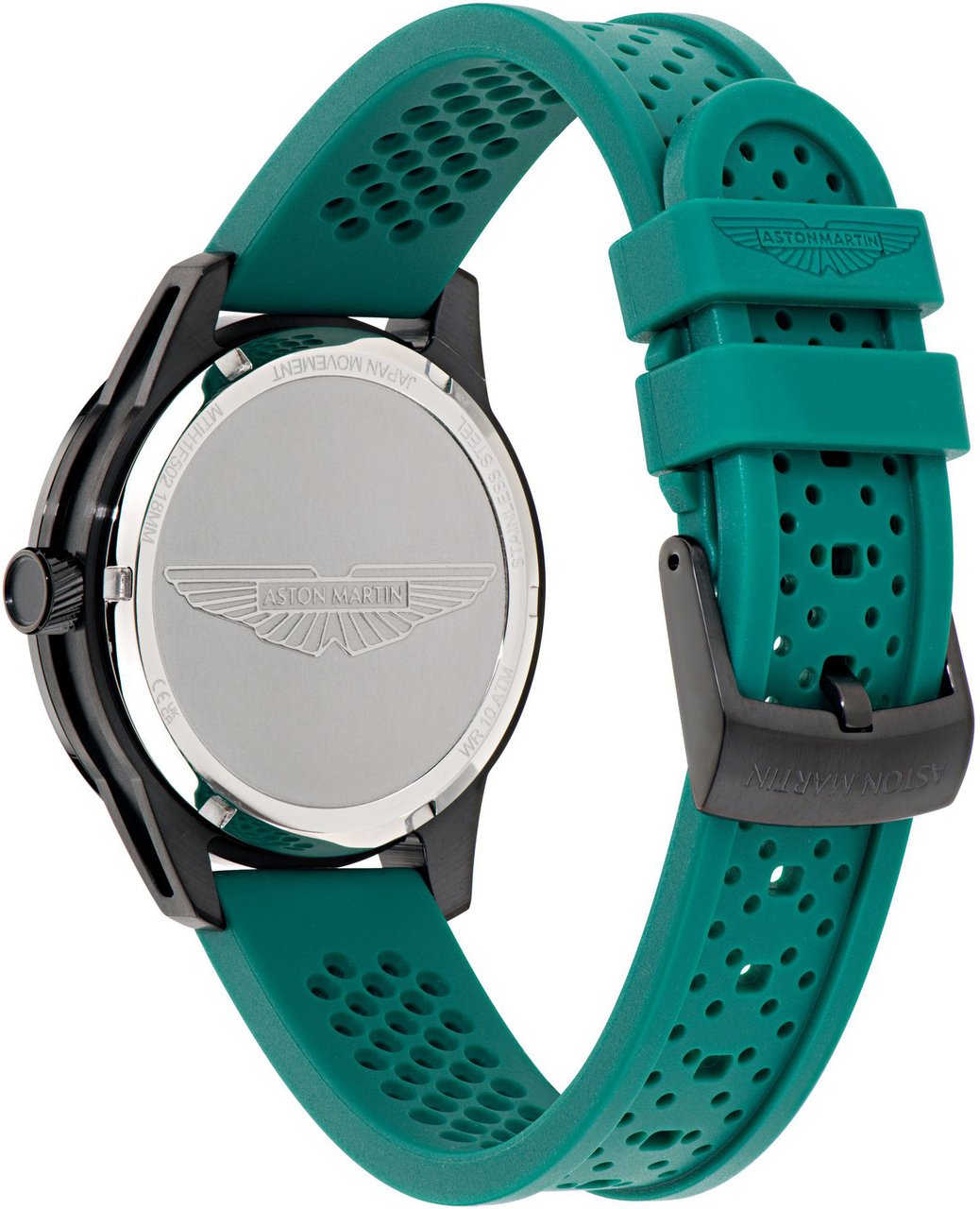 Aston Martin MTIH1F502 Icon racehorloge 38 mm Zwart