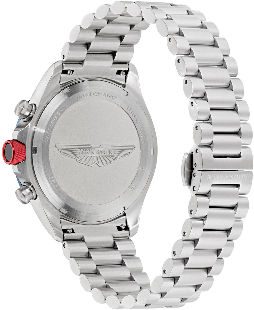 Aston Martin MTIS1F503 Icon chronograaf horloge 44 mm Blauw