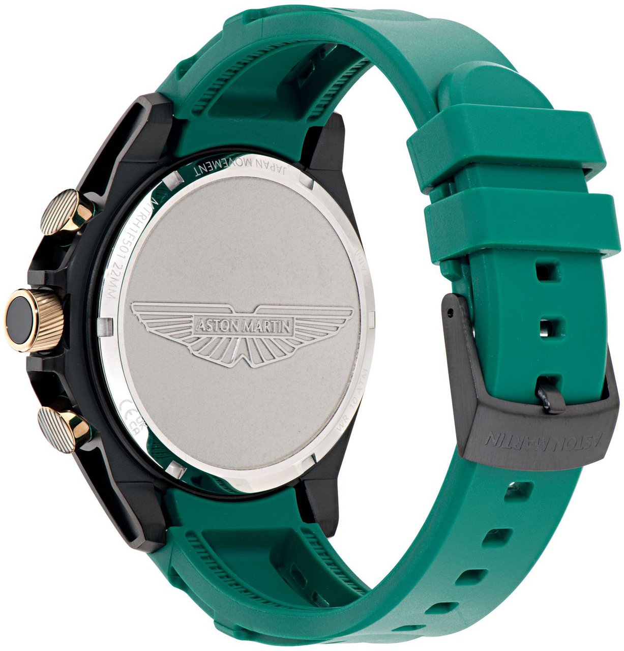 Aston Martin MTRH1F501 Thrill chronograaf horloge 44 mm Zwart