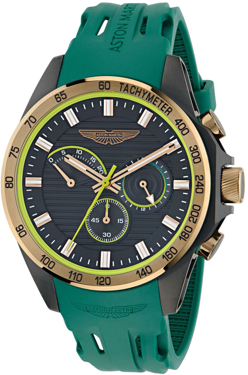 Aston Martin MTRH1F501 Thrill chronograaf horloge 44 mm Zwart