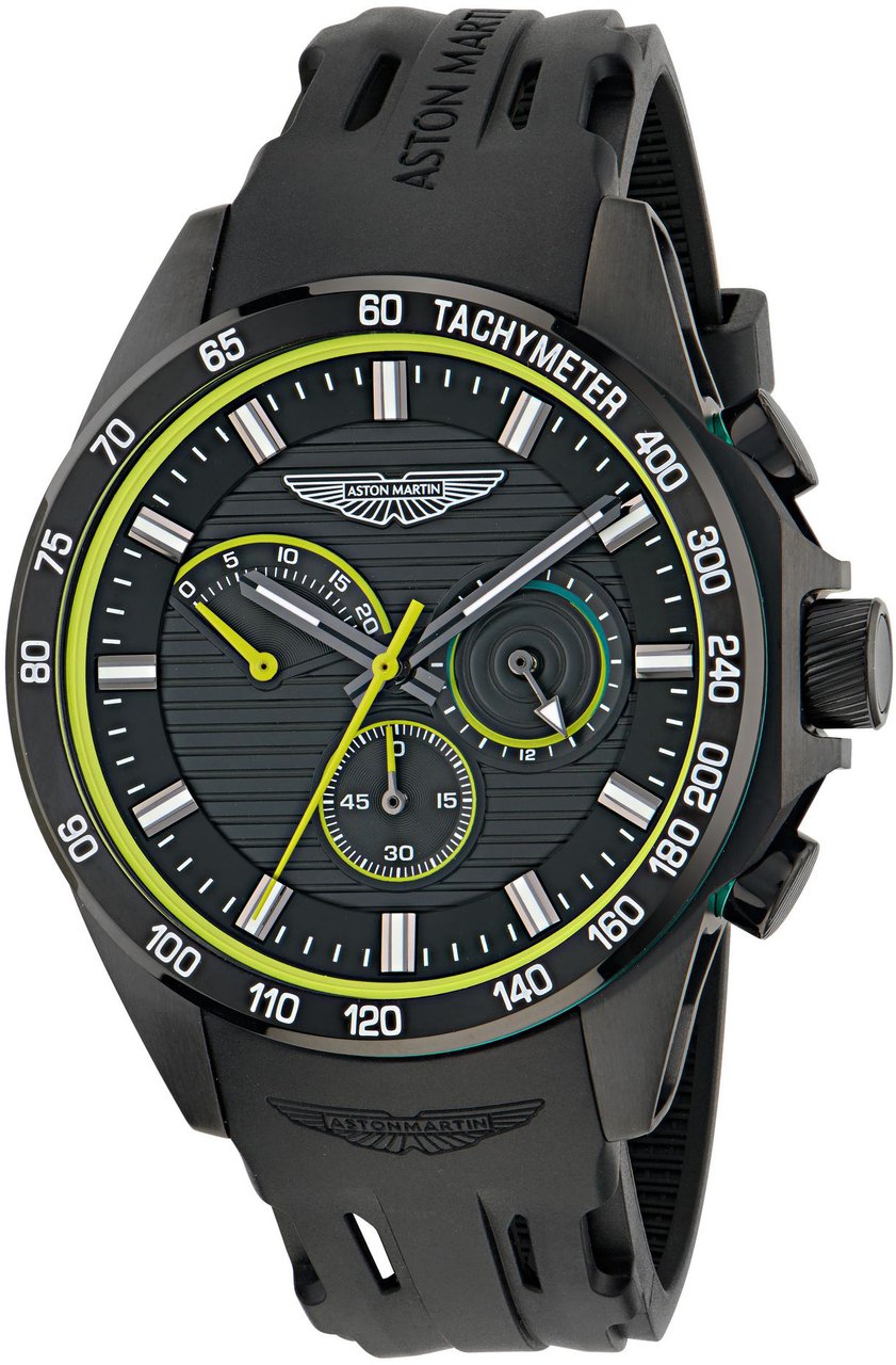Aston Martin MTRH1F503 Thrill chronograaf horloge 44 mm Zwart