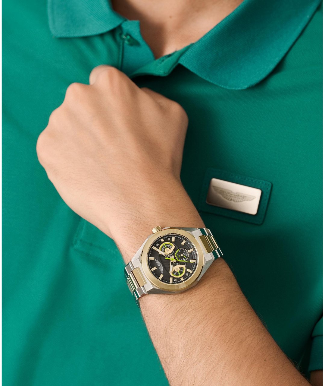 Aston Martin MTRI1F504 Thrill racehorloge 42 mm Zwart