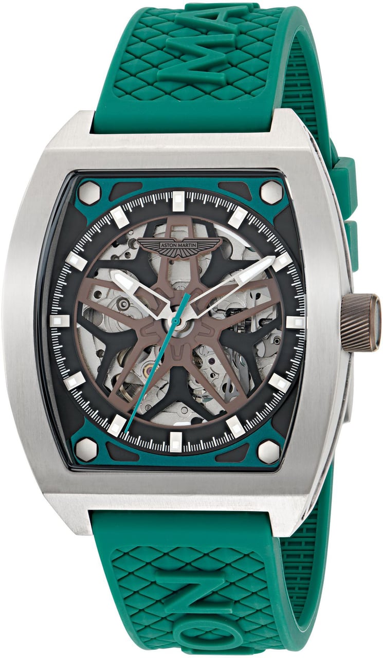 Aston Martin MTRT1F501 Thrill automatisch skeleton horloge 41 mm Grijs