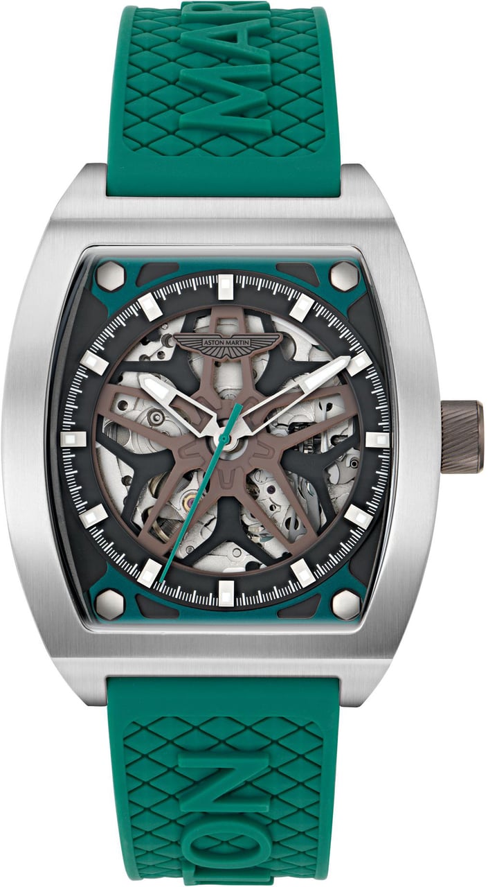 Aston Martin MTRT1F501 Thrill automatisch skeleton horloge 41 mm Grijs