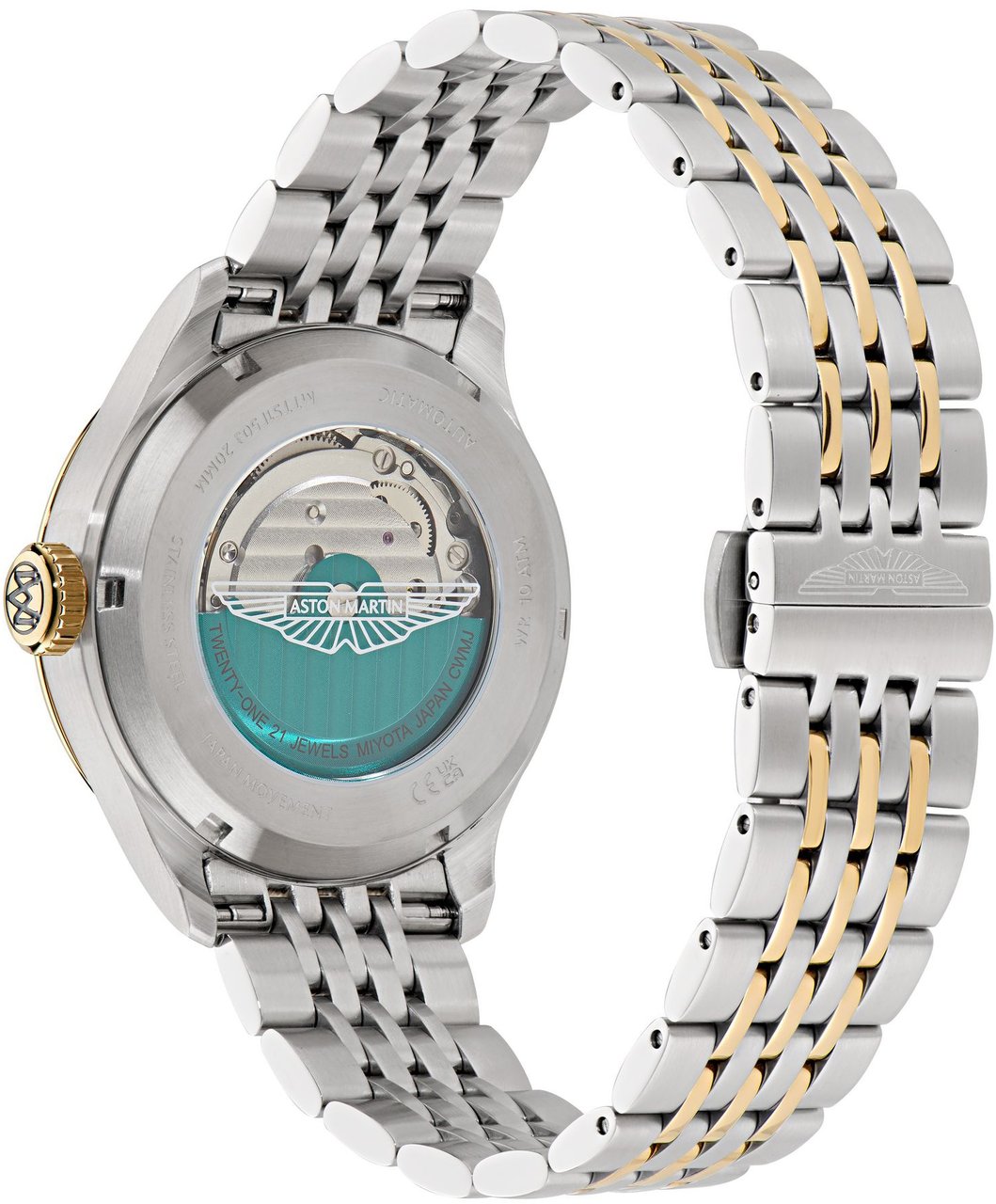 Aston Martin MTTS1F503 TS 1 Automatic Timeless horloge 41 mm Zilver