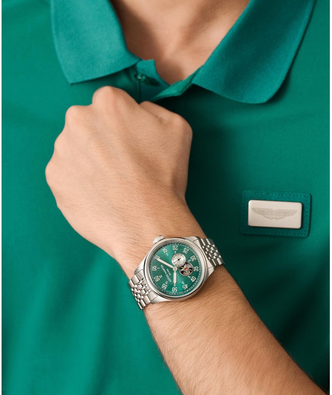 Aston Martin MTTS1F504 TS 1 Automatic Timeless horloge 41 mm Groen