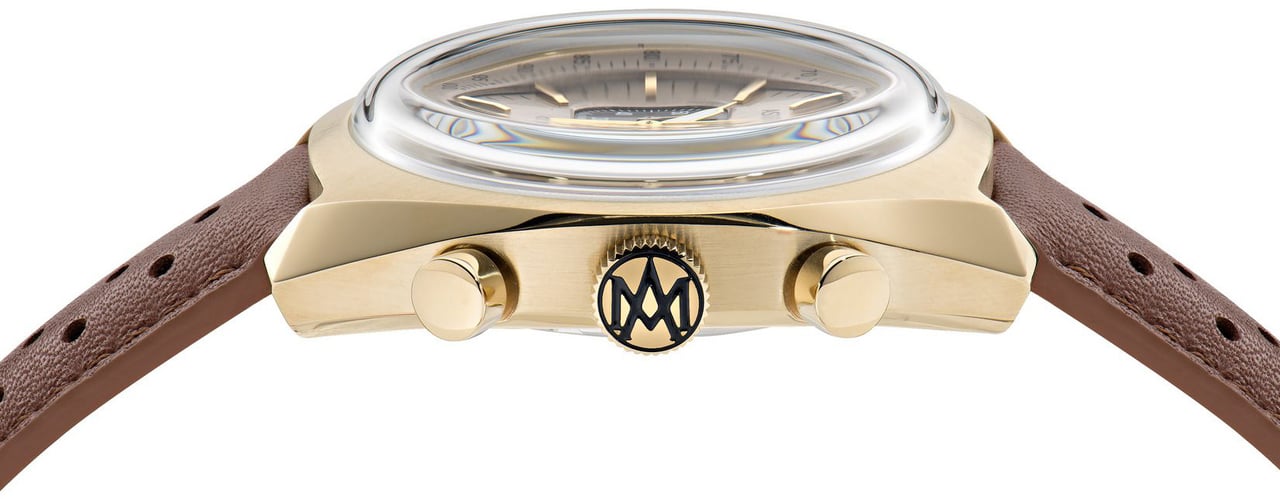 Aston Martin MTTS2F502 TS 2 Timeless chronograaf horloge 43 mm Zilver