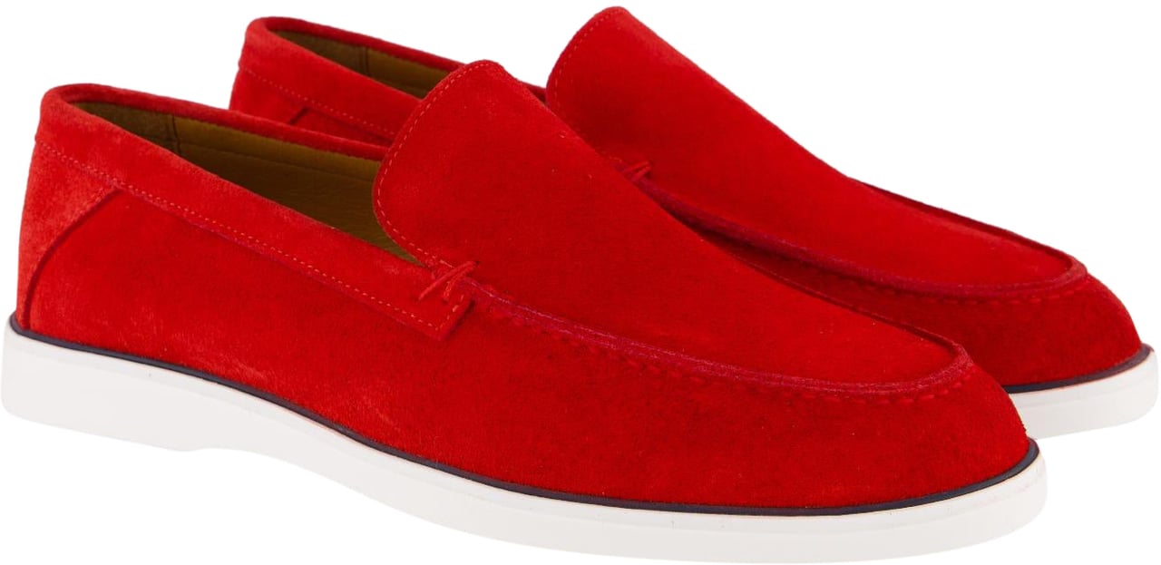Atelier Verdi Heren Nino Loafer Rood Rood
