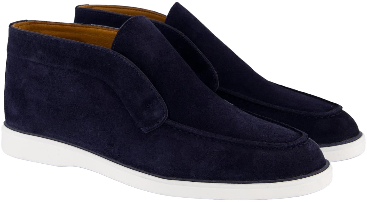 Atelier Verdi Heren Rocco Loafer Navy Blauw