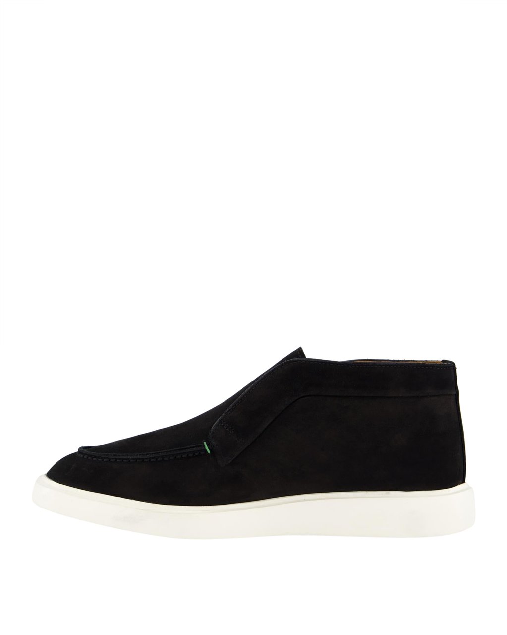 Atelier Verdi Heren Enzo Nubuck Mid Loafer Zwart Zwart