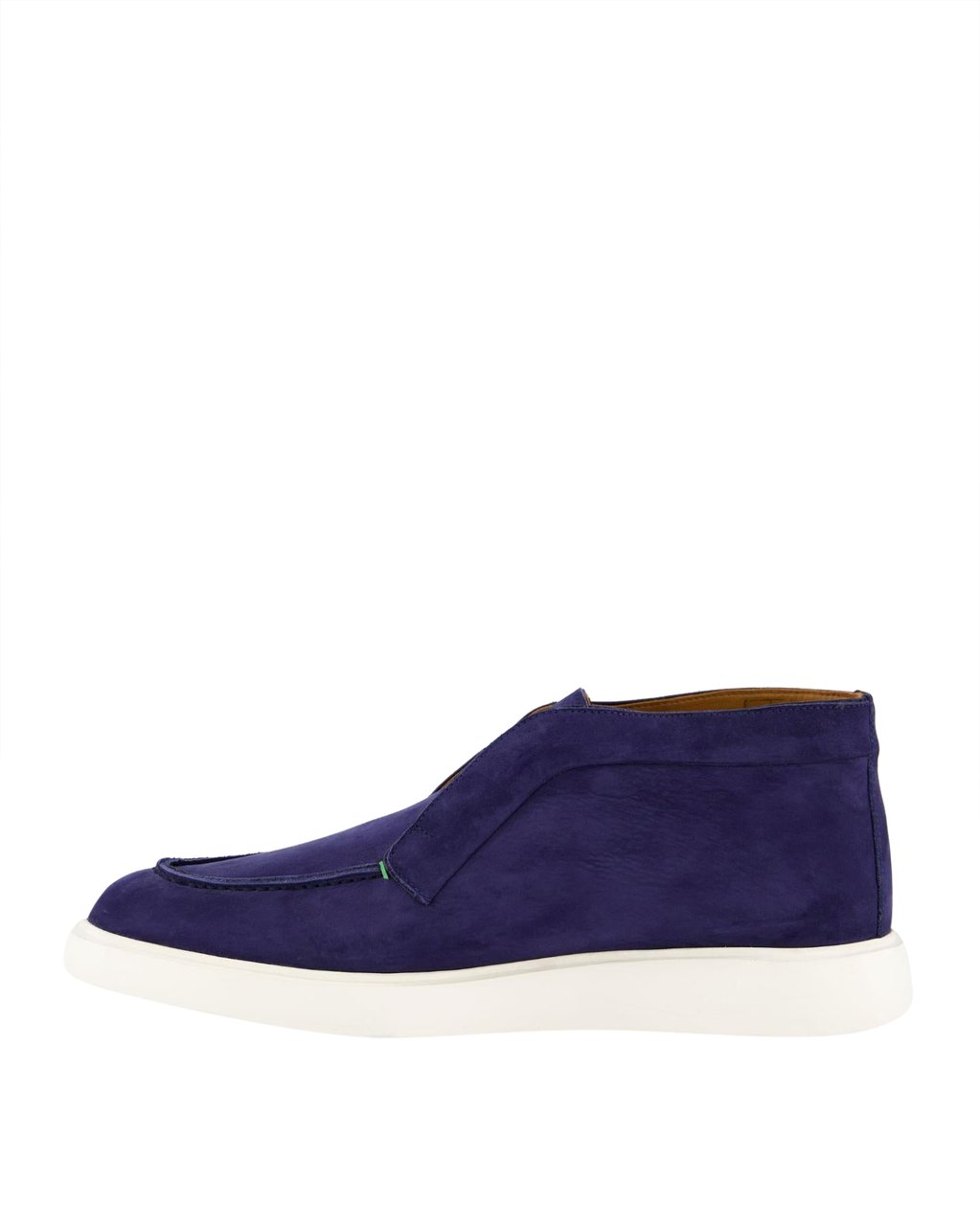 Atelier Verdi Heren Enzo Nubuck Loafer Navy Blauw