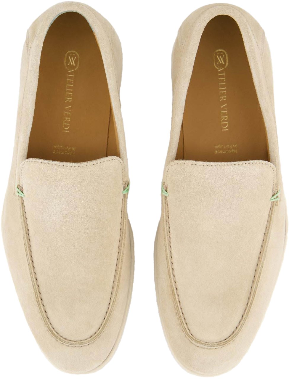 Atelier Verdi Heren Nino Loafer Beige Beige