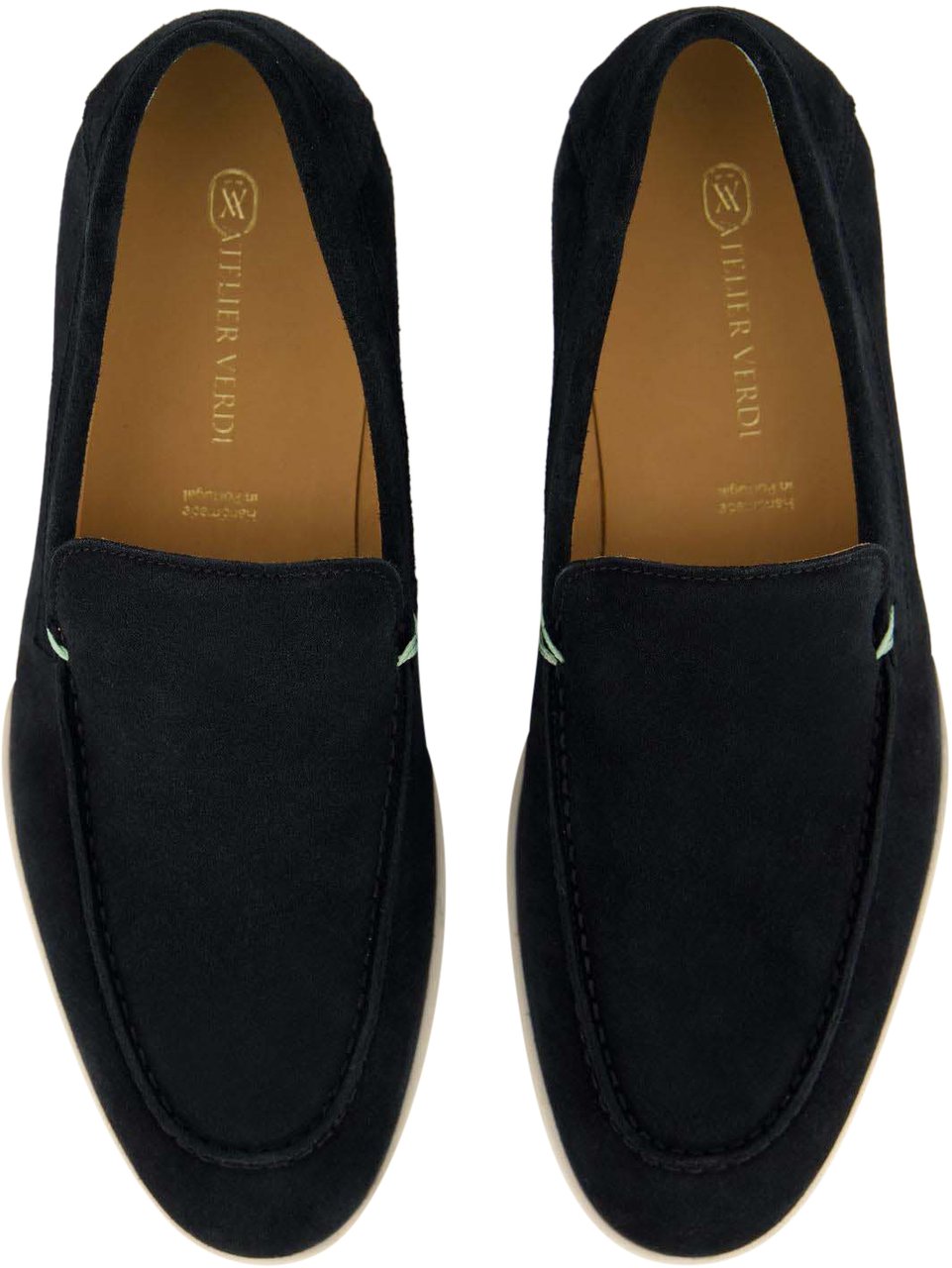 Atelier Verdi Heren Nino Loafer Zwart Zwart