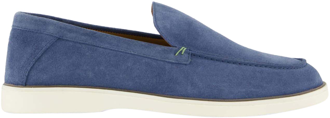 Atelier Verdi Heren Nino Loafer Denim Blauw