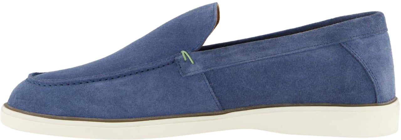 Atelier Verdi Heren Nino Loafer Denim Blauw