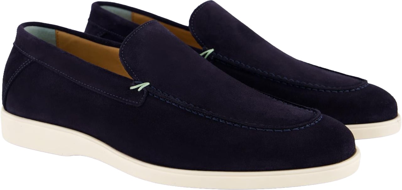 Atelier Verdi Heren Nino Loafer Navy Blauw