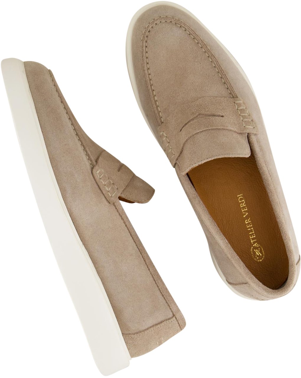Atelier Verdi Heren Fabio Loafer Beige Beige
