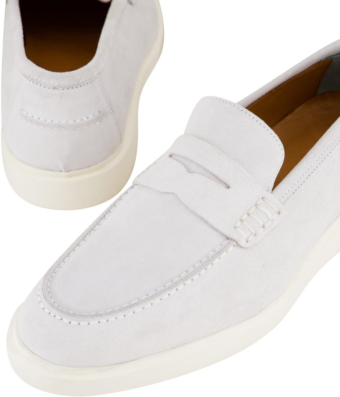 Atelier Verdi Heren Fabio Loafer Ivory Wit