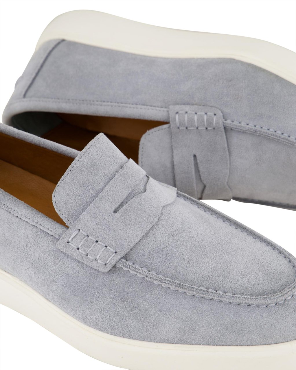 Atelier Verdi Heren Fabio Loafer Smoke Blauw