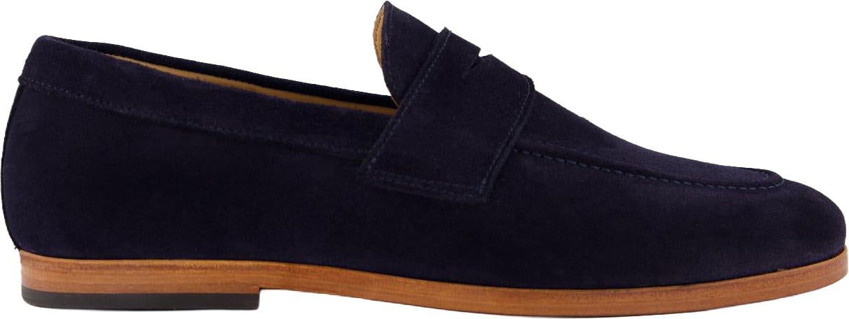 Atelier Verdi Heren Spencer Loafer Navy Zwart