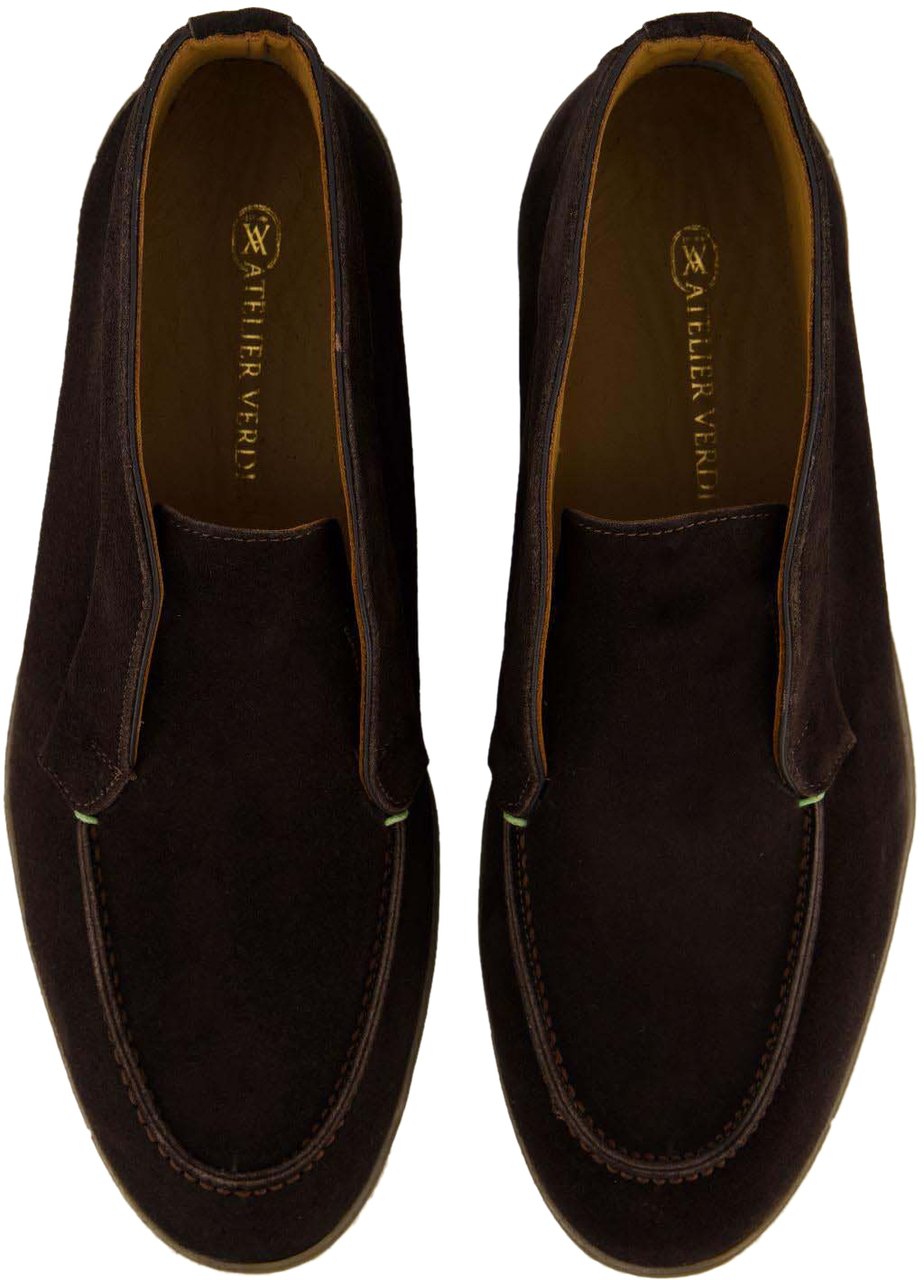 Atelier Verdi Heren Rocco Loafer Chocolate Bruin