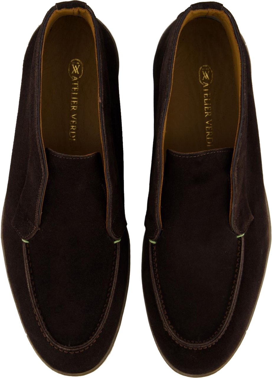 Atelier Verdi Heren Rocco Loafer Chocolate Bruin