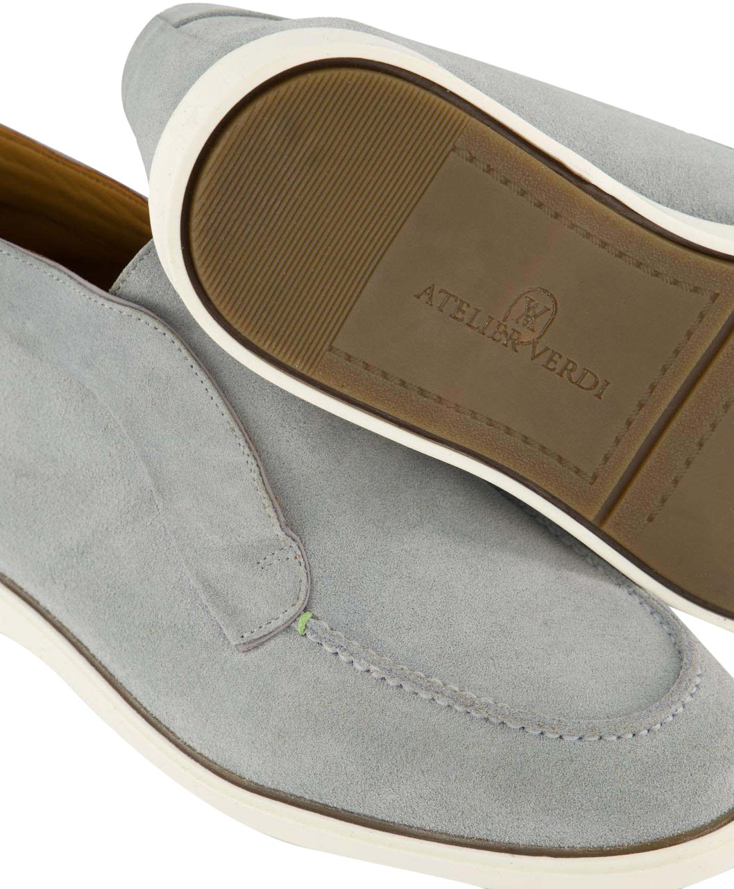 Atelier Verdi Heren Rocco Loafer Smoke Grijs