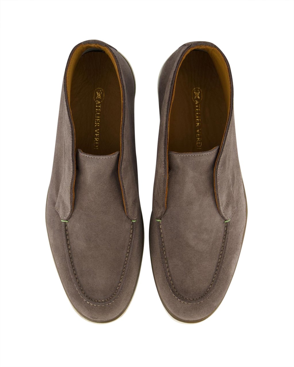 Atelier Verdi Heren Rocco Loafer Taupe Bruin