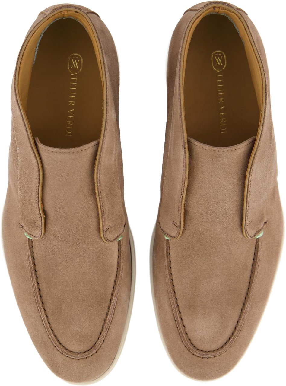 Atelier Verdi Heren Rocco Loafer Taupe Bruin