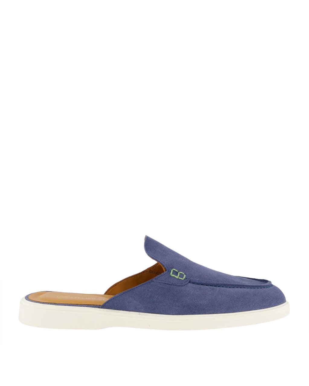 Atelier Verdi Heren Gulio Slip On Denim Blauw