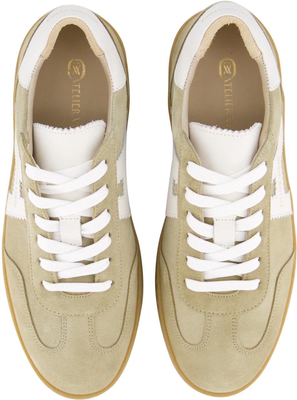 Atelier Verdi Heren Gino Sneaker Beige Beige