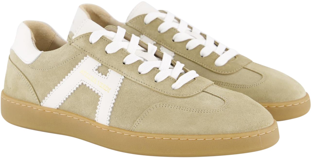 Atelier Verdi Heren Gino Sneaker Beige Beige