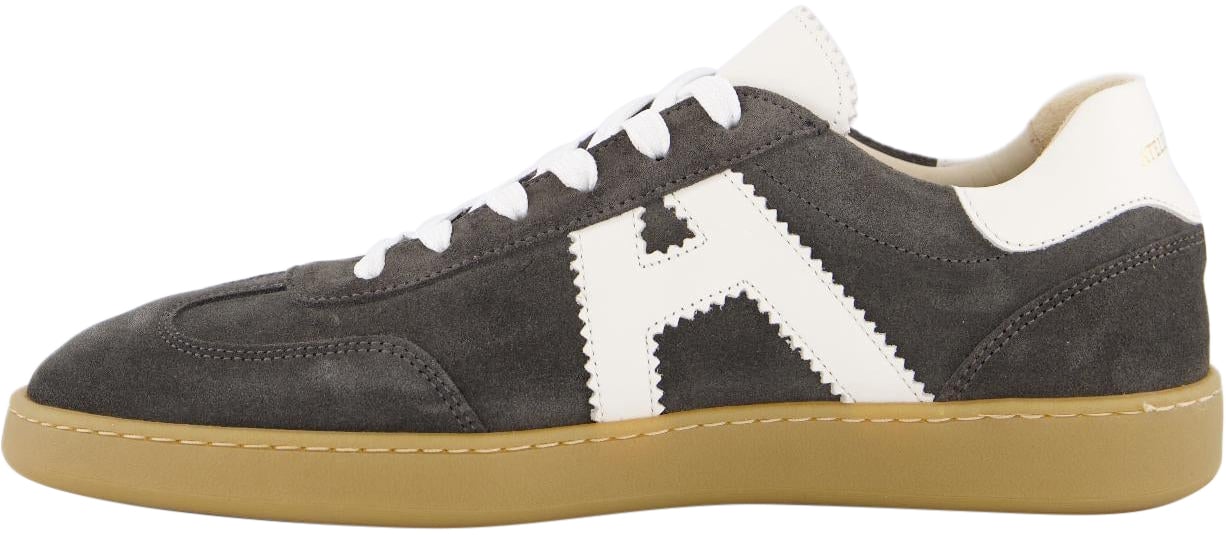 Atelier Verdi Heren Gino Sneaker Charcoal Grijs