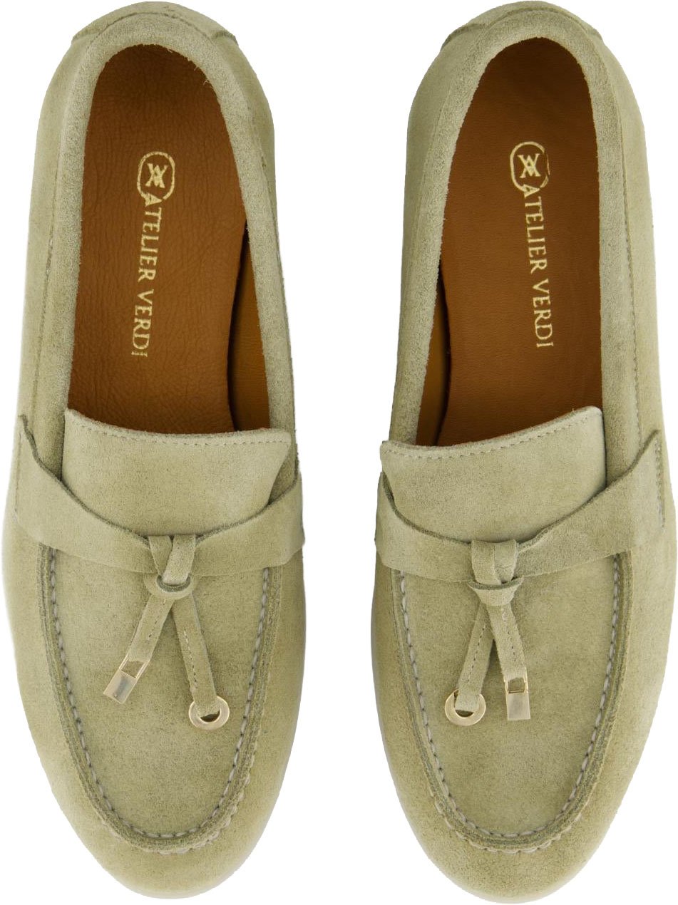 Atelier Verdi Dames Nina Loafer Advocado Groen