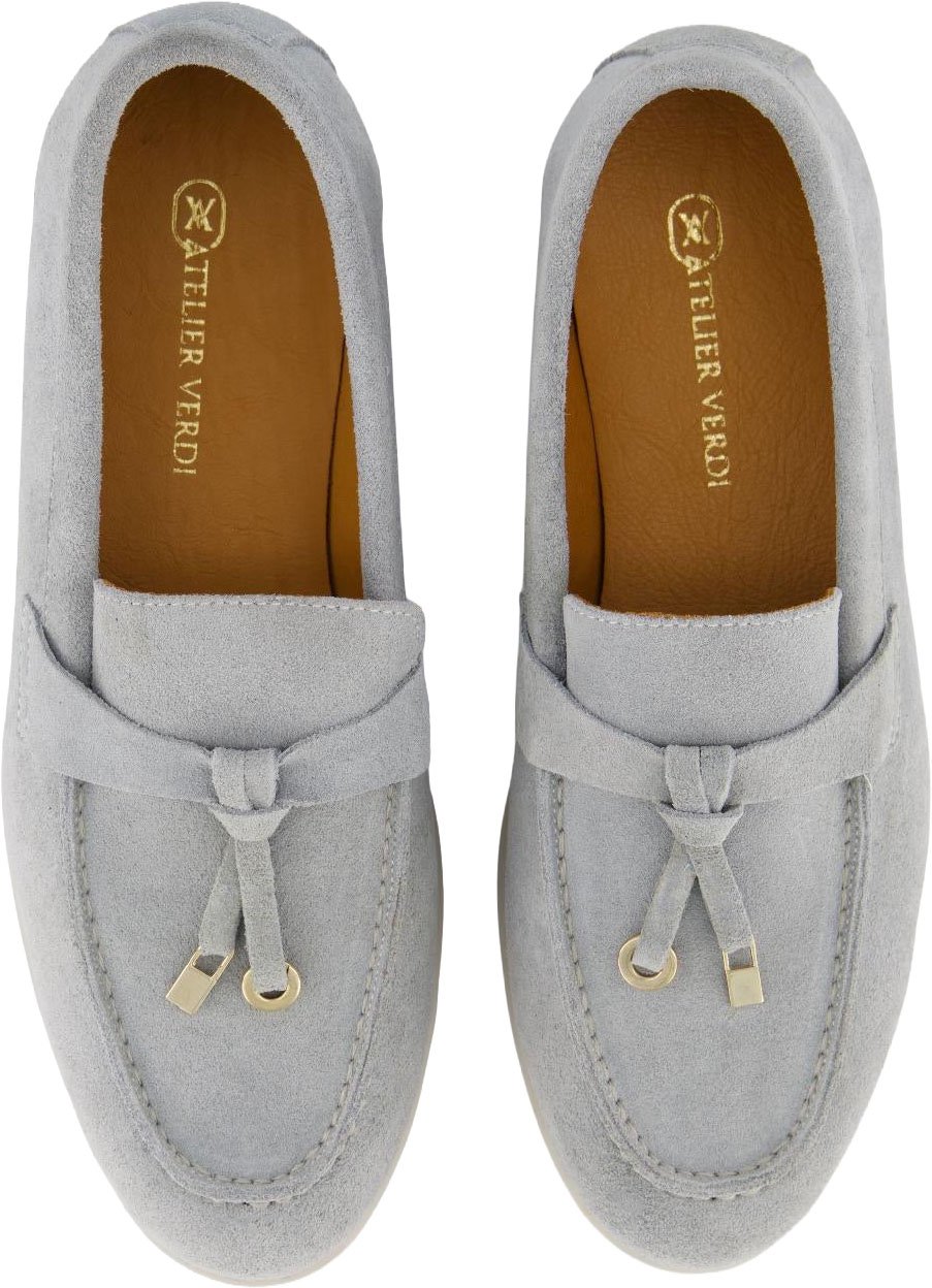 Atelier Verdi Dames Nina Loafer Smoke Blauw