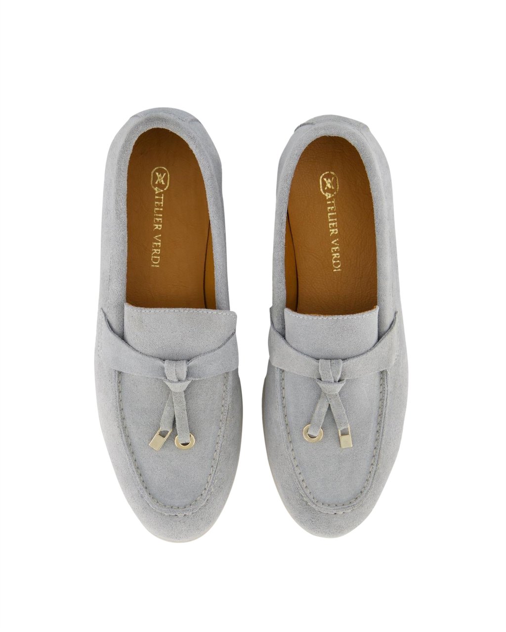 Atelier Verdi Dames Nina Loafer Smoke Blauw